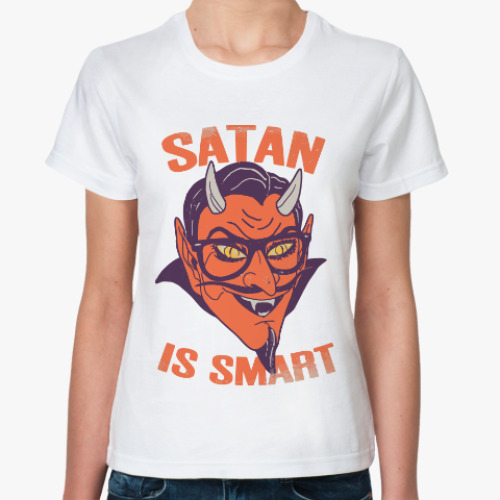 Классическая футболка Сатана