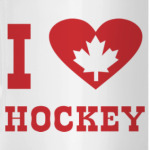 Я люблю канадский хоккей.