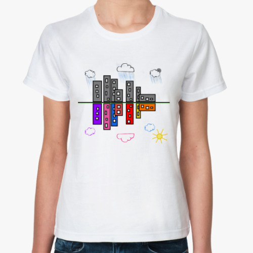 Классическая футболка Город
