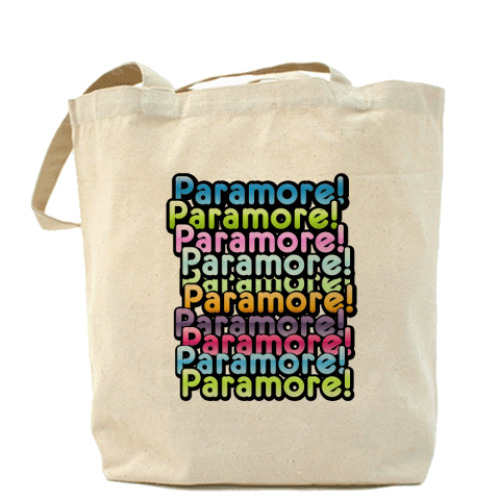 Сумка шоппер Paramore!