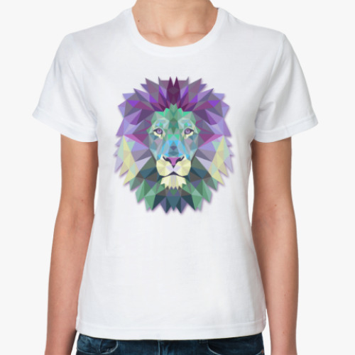 Классическая футболка Кристальный лев