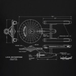 Схема USS Enterprise Star Trek