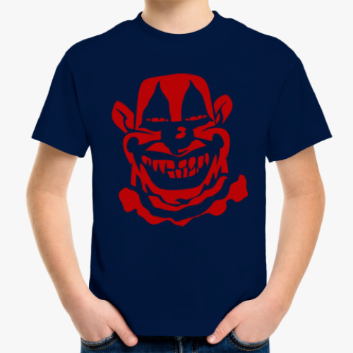 Детская футболка Злой клоун