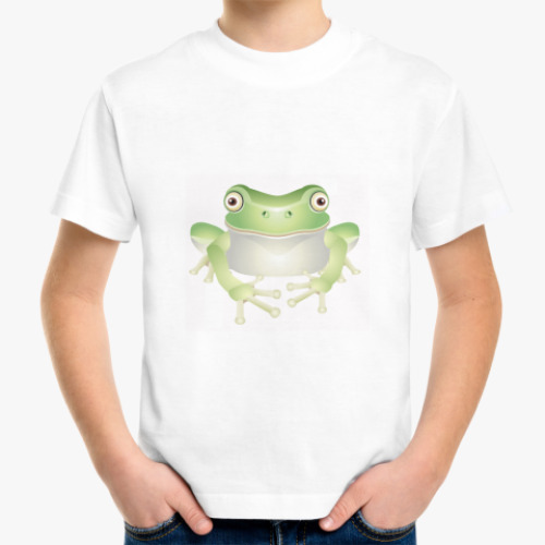 Детская футболка Лягушка