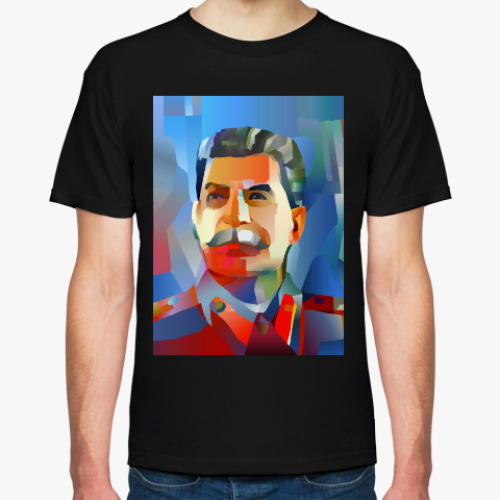 Футболка Сталин в стиле Малевича