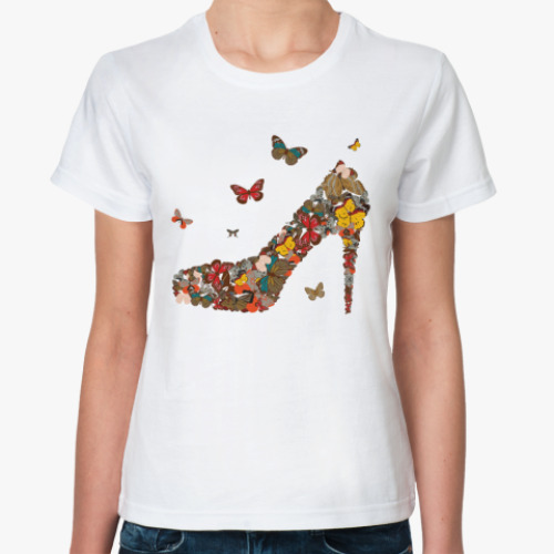 Классическая футболка butterfly