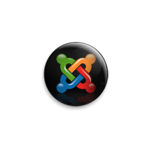 Значок 25мм Joomla! Logo