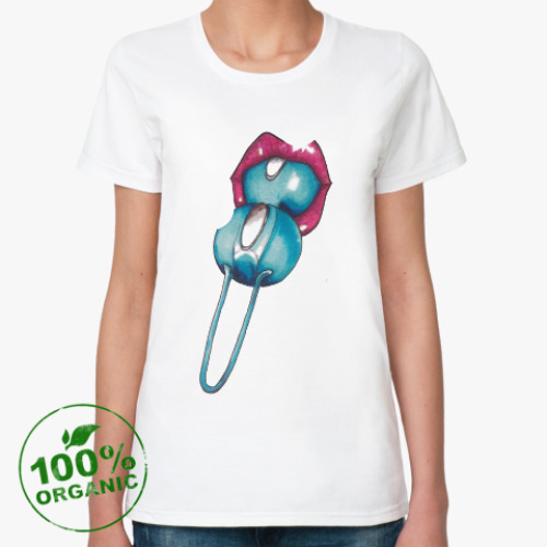Женская футболка из органик-хлопка Эротика