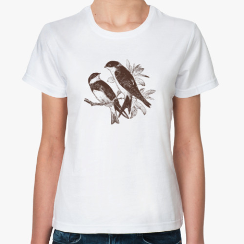 Классическая футболка Bird Птица