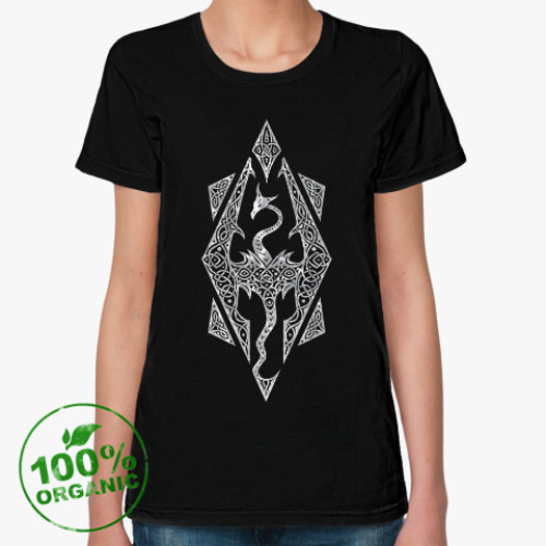 Женская футболка из органик-хлопка The Elder Scrolls V Skyrim