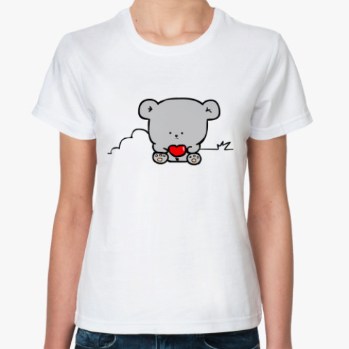 Классическая футболка Мишка