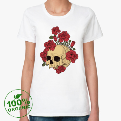 Женская футболка из органик-хлопка The Dead Garden