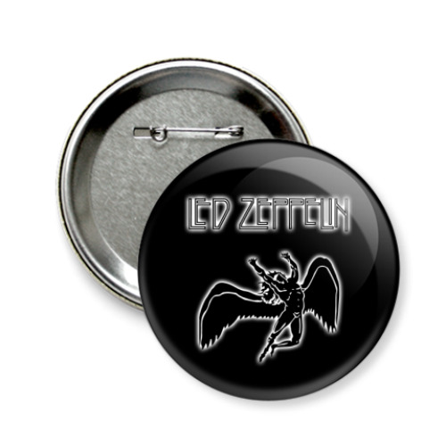 Значок 58мм Led Zeppelin