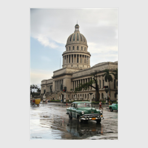 Постер Автомобили Кубы