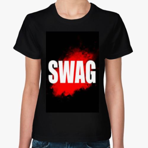 Женская футболка SWAG