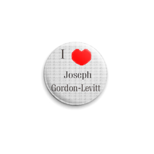 Значок 25мм I love JGL