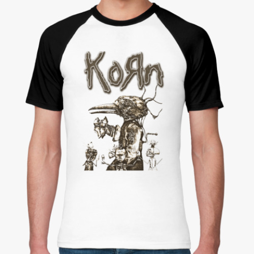 Футболка реглан Korn