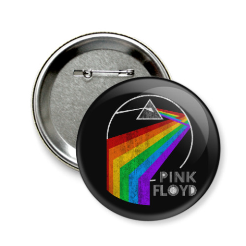 Значок 58мм Pink Floyd