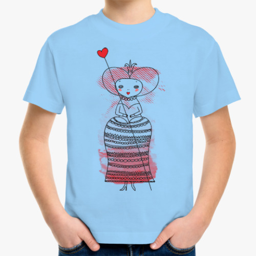 Детская футболка Queen of Hearts, Alice's Adventures in Wonderland