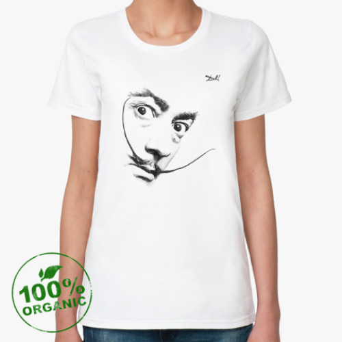 Женская футболка из органик-хлопка Усы