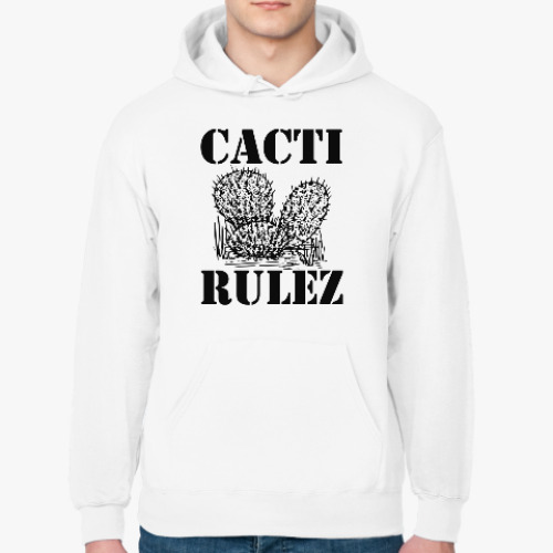 Толстовка худи Cacti Rulez