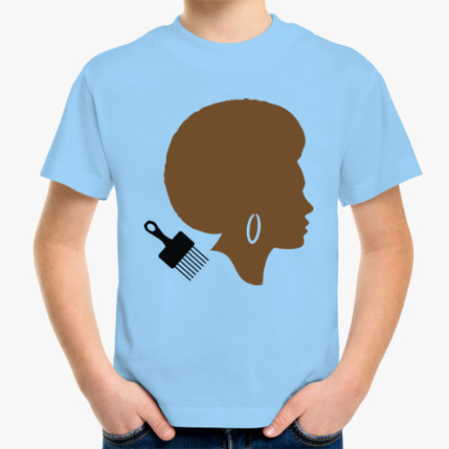 Детская футболка Afro Lady