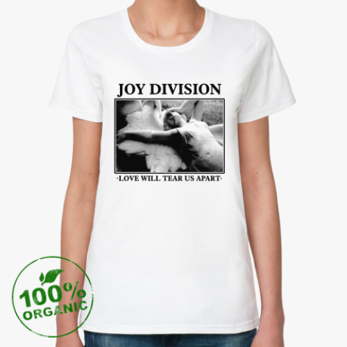 Женская футболка из органик-хлопка Joy Division