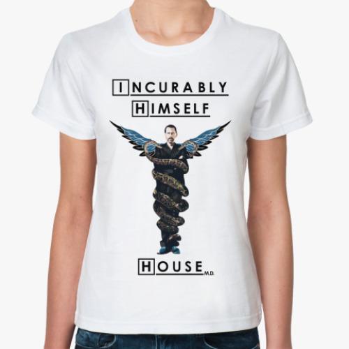 Классическая футболка Incurably himself