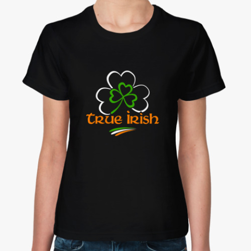 Женская футболка True irish