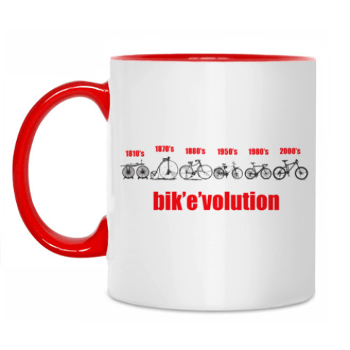 Кружка Эволюция велосипеда