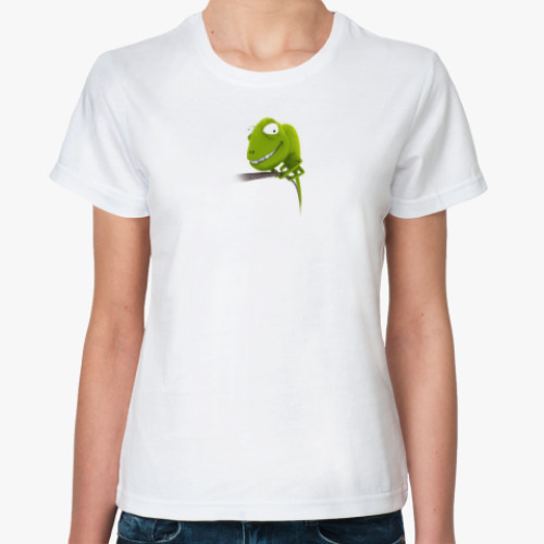 Классическая футболка хамелеон