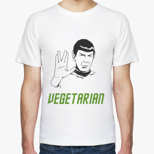 Футболка Vegetarian Spock
