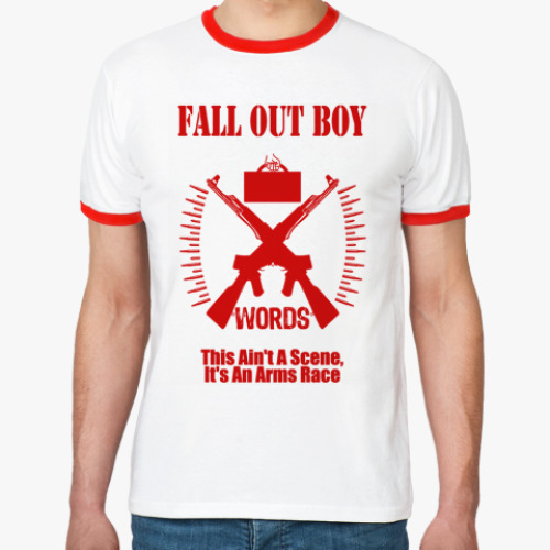 Футболка Ringer-T Fall Out Boy
