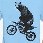 Медведь на мотоцикле