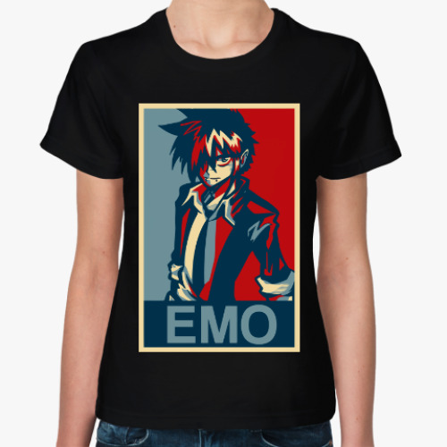 Женская футболка Эмо
