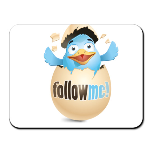 Коврик для мыши  FOLLOW ME!