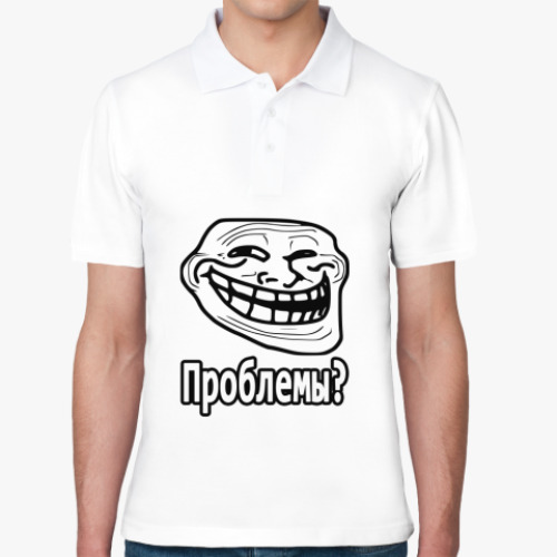 Рубашка поло TrollFace