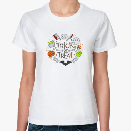 Классическая футболка Trick or Treat