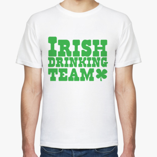 Футболка Ирландская команда по выпивке