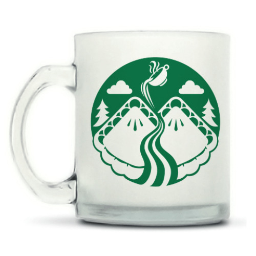 Кружка матовая Twin Peaks coffee Starbucks