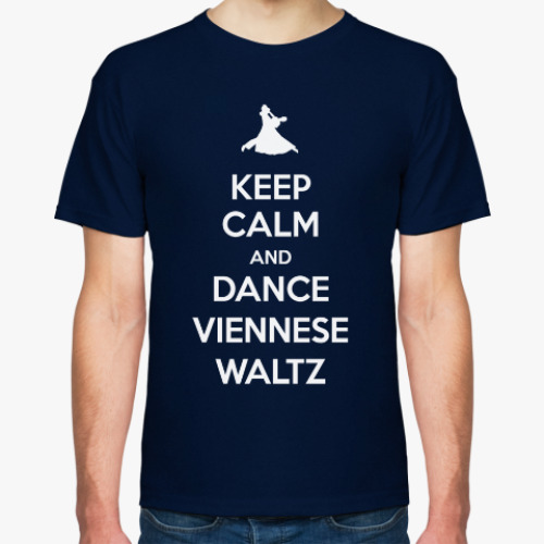 Футболка Keep Calm And Dance Viennese Waltz