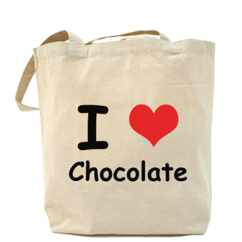 Сумка шоппер  I heart Chocolate