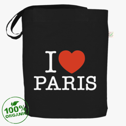 Сумка шоппер I love Paris