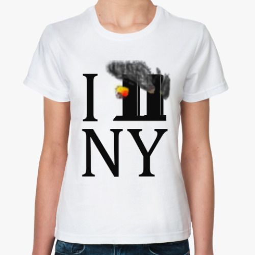 Классическая футболка I love NY