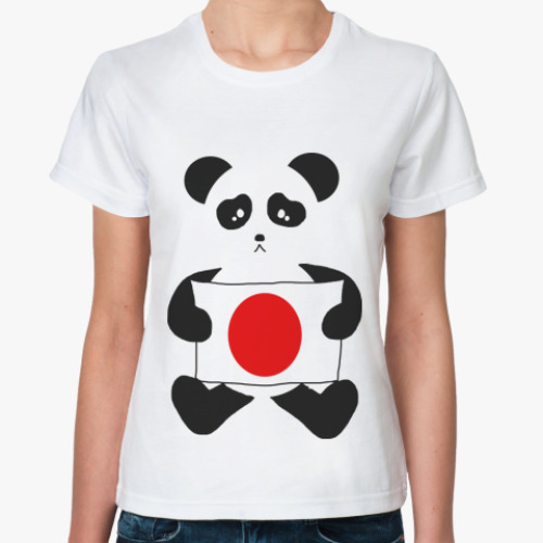 Классическая футболка Приюти панду