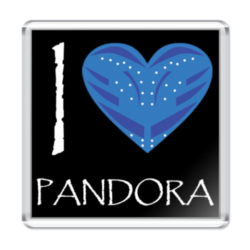 Магнит I love Pandora