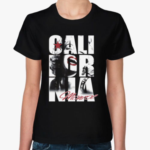 Женская футболка Монро в Калифорнии