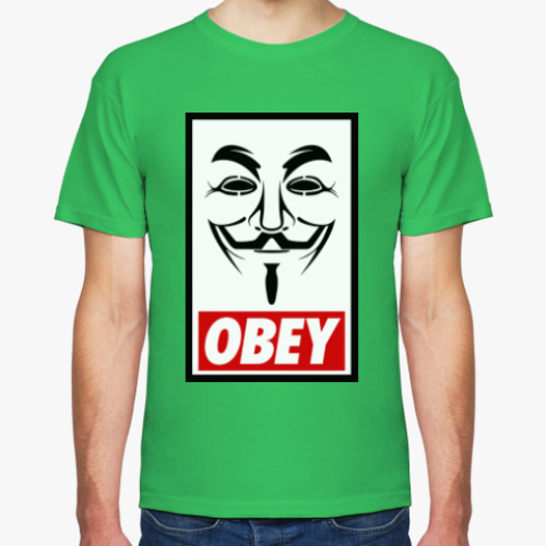 Футболка Obey anonymous