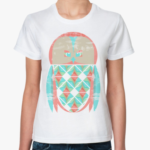 Классическая футболка Cute Owl