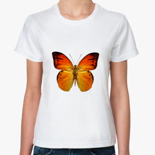 Классическая футболка Бабочка ORANGE